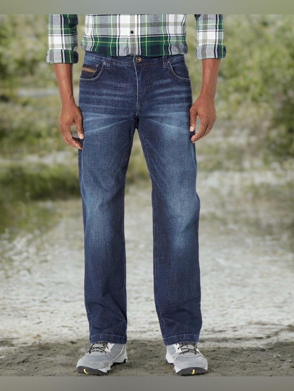 prAna Men’s Axiom Jean Antique Stone Wash Size 31/30 - Picture 2 of 12